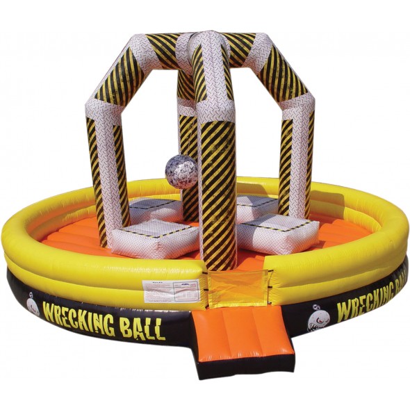 Inflatable Wrecking Ball Carnival Rental