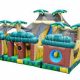 Tropical 3 Piece Obstacle Course Inflatable Rental